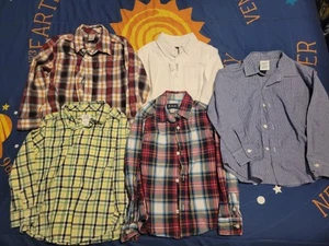 Boys Long Sleeve Shirt Lot Size 5/6 - Picture 1 of 1