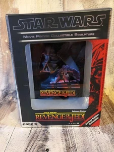 Star Wars Revenge of the Jedi Movie Poster Sculpture - Code 3, New / Unopened - Picture 1 of 6