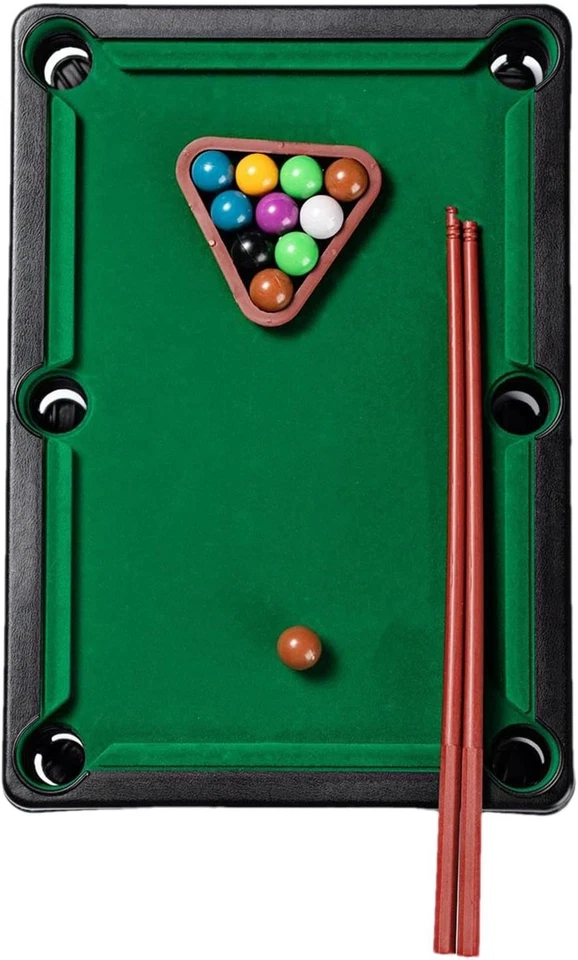 Billardtisch, Billardtisch, tragbar, Billardtisch, kreatives Mini-Billardspielze - Bild 1 von 4
