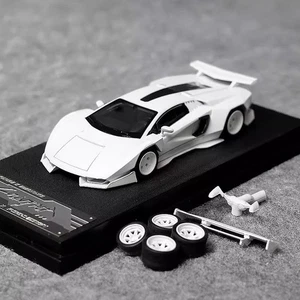 PSC 1/64 Scale Lamborghini Countach V White Diecast Car Model Toy Gift NIB - Picture 1 of 6