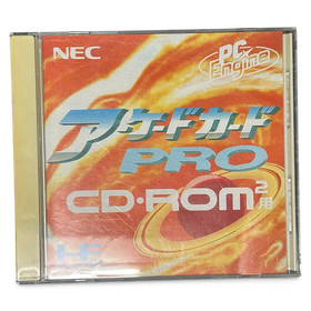 NEC PC Engine Arcade Card Pro PCE-AC2 CD-ROM2 System Card Japan Tested #521