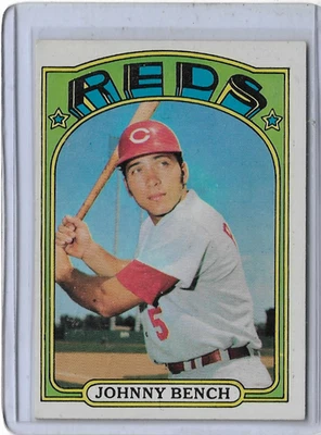 Johnny Bench 1972 Topps #433 EXCELLENT - Image 1 of 2