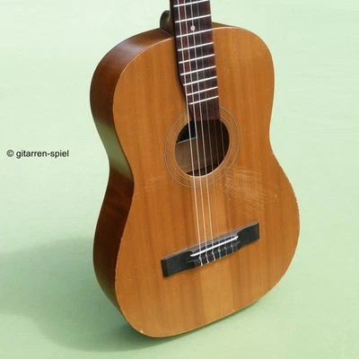 Vintage 7/8 Wander-Gitarre Walthari Mittenwald 1960er Fichte massiv Ahorn Top! - Bild 1 von 4