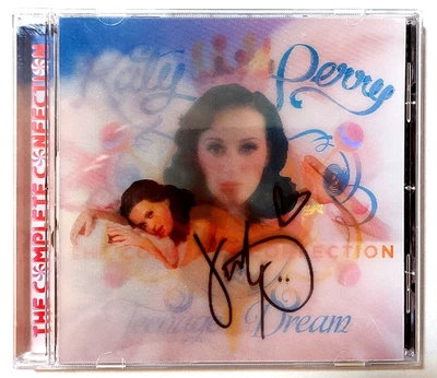 SIGNED! Katy Perry Teenage Dream Complete Confection CD Promo Lenticular Cover - Image 1 of 4