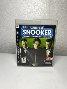 World Snooker Championship 2007 For Sony PlayStation 3 PS3 Complete  - Picture 1 of 5