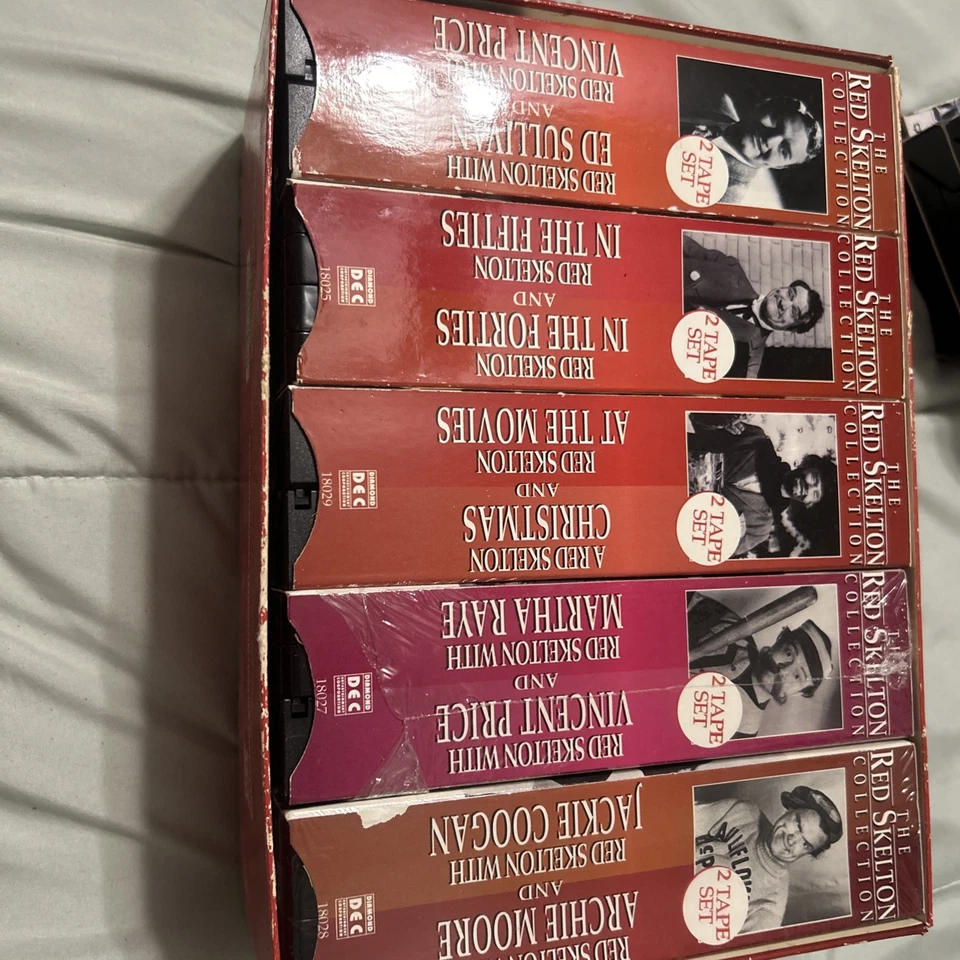 The Red Skeleton Show Collection (10 VHS Tape Box Set) 1983 - Image 1 of 1