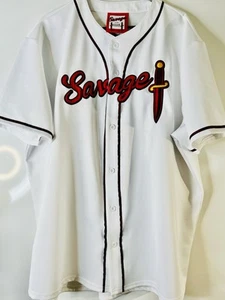21 Savage Jersey Savage Mode II Shirt Mens Size XXXL Embroidered Button Up Rare - Picture 1 of 6