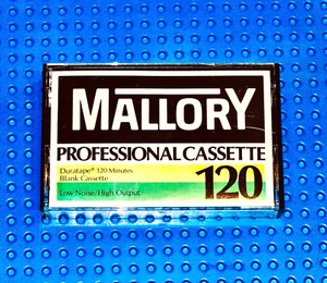 MALLORY PROFESSIONAL 120 TYP I LEERES KASSETTENBAND (1) (NEU) - Bild 1 von 4