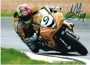 Motor Bike Rider BSB Chris Walker Hand Signed Photo Autograph Rare 7x5" AE - Picture 1 of 1