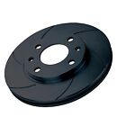 Black Diamond 6 Grv Front Brake Discs For Autobianchi A112 1.0 Abarth (71 > 85)