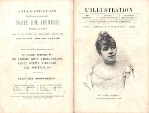 STAR Théâtre Comédie Francese Jeanne Strano Attrice Foto Van Bosch 1890 - Picture 1 of 2