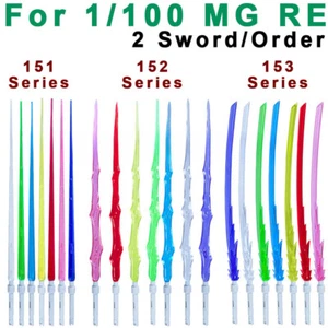 Beamsaber Beam Sword Blade For 1/100 MG RE Gundam Model Detail Up Weapon - Picture 1 of 46