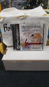 CIB FINAL FANTASY ORIGINS PS1 SONY PLAYSTATION 1 ONE VIDEO GAME - Picture 1 of 4