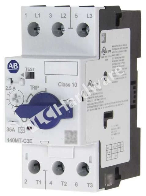 Allen-Bradley 140MT-C3E-B25 2.5A Supplementary Protector - White