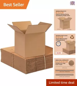 Heavy-Duty 10x10 Shipping Boxes - 25-Pack for Safe Packing and Moving - Picture 1 of 10