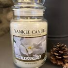 Yankee Candle White Gardenia Large Jar 22 oz - New - Retired Scent