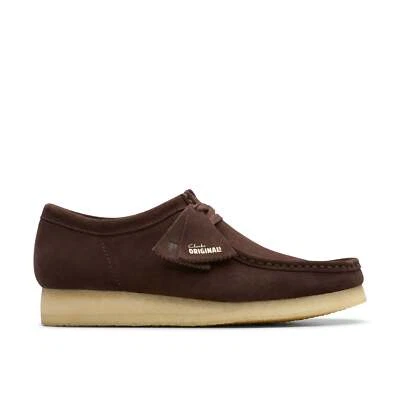 [26156606] MASCULINO CLARKS WALLABEE BAIXO - CAMURÇA MARROM DK - Imagem 1 de 4