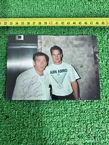 Foto Picture Photo Ajax De Boer Ak Unterzeichnet No Trikot Matchworn - Bild 1 von 2