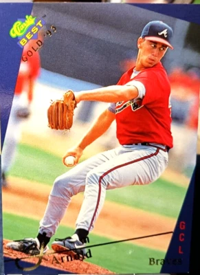 1993 Classic Best Gold Minor League Baseball Card of Jim Arnold #110 Free Rtns - Image 1 of 2