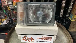 Fanale Anteriore SX SINISTRO Lente Bianca Manuale Fiat Panda 141 1986> + OMAGGIO - Foto 1 di 9