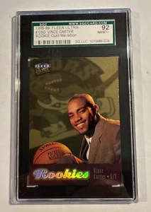 1998-99 Ultra Gold Medallion #106G Vince Carter SCG NM/MT 92 - Picture 1 of 3