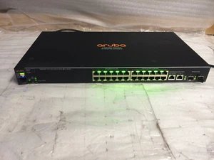 Aruba 2530-24 10/100Mbps Rack Mount Ethernet Network Switch J9782A - Picture 1 of 2