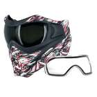 VForce Grill SE Paintball Goggle Mask Anti-Hero w/ Smoke & Clear Thermal Lens