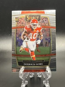 2021 RC DERRICK GORE SELECT FOOTBALL ROOKIE KANSAS CITY CHIEFS #84 - Picture 1 of 2
