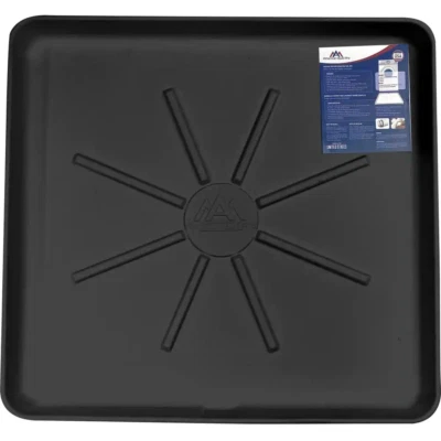 NEW High Impact Plastic Washing Machine Drain Pan 30in x 28in Anti-Rust - Image 1 of 4