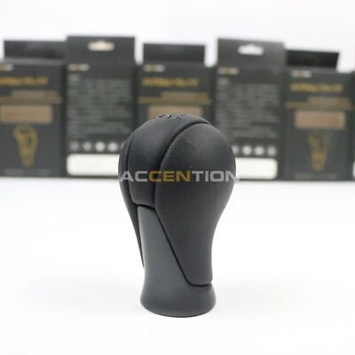6S MT Black Leather Gear Shift Knob For Nissan 370Z 2009-2019 - Image 1 of 4