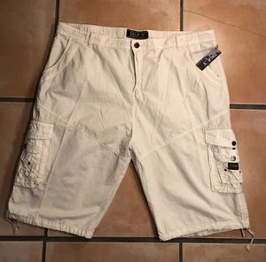 Galaxy Harvic Mens Tan Flat Front Outdoor Cargo Shorts Size: 48 - 100% Cotton - Picture 1 of 16
