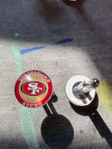 San Francisco 49ers cufflinks Cover