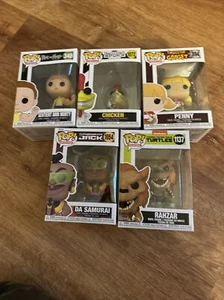 Funko Pop Lot Animation 5 Items - Picture 1 of 1