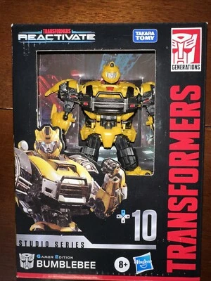 Transformers Studio Series - Bumblebee - Gamer Edition - Deluxe - Reactivate - Image 1 of 4