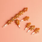 Brown Small Biscuit Folding Pen Cartoon Stationery Doll Pencil