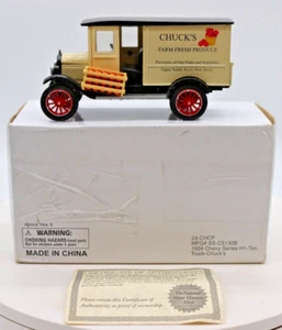 1924 Chevy series H-1 Ton Truck Chucks Fruit National Motor Museum Mint 1/32 - Picture 1 of 6