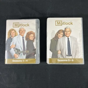 Matlock: The Complete Series Andy Griffith Matlock Dvd Box Set Seasons 1-9 - Bild 1 von 20