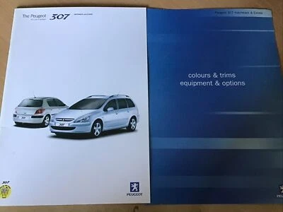 Peugeot 307 Range & Colours, Trims, Options Brochures May/Aug   2002 Ref MCP1951 - Image 1 of 4