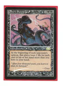 DARK SUSPICIONS FOIL Transmigracion Magic English Planeshift MTG NM - Imagen 1 de 1