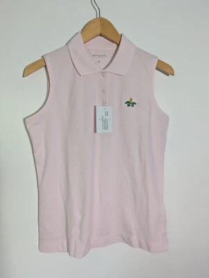 NWT WOMEN'S ASHWORTH S/L POLO, SIZE: M, COLOR: LIGHT PINK (J537) - Image 1 of 3