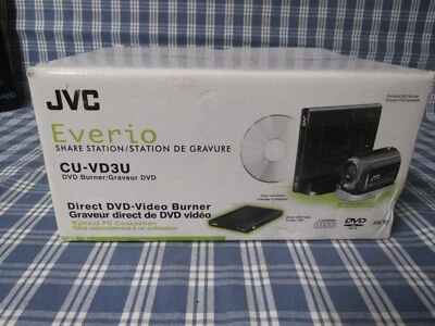 JVC Everio CU-VD3U Share Station Direct DVD Video Burner FAST FREE SHIPPING. - Image 1 of 4