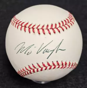 MO VAUGHN Playing Days Signature Baseball-BOSTON RED SOX-ANGELS-METS-PSA - Picture 1 of 7