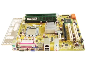 Placa base Pegatron IPM31 ver.1.01 LGA775 DDR2SDRAM paquete CPU RAM accesorios #8142 - Imagen 1 de 2