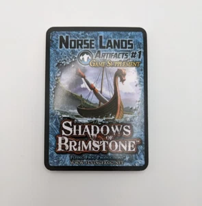 SHADOWS OF BRIMSTONE Board Game NORSE LANDS ARTIFACTS #1 Flying Frog 2023 - Picture 1 of 1