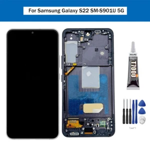 Für Samsung Galaxy S22 SM-S901U 5G LCD Display Touchscreen Digitizer + Rahmen - Bild 1 von 9