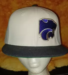 K State Ball Cap. Kansas State. Power Cat. Wildcats Strap Back. Great condition! - Picture 1 of 6
