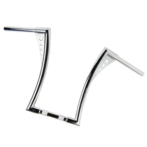 14" Rise Handlebar Ape Hanger NEW Iron Fit For Harley Dyna Fat Bob CVO FXDFSE - Bild 1 von 11