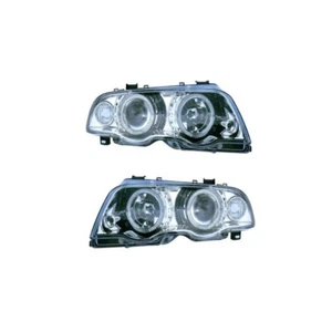 Kit proiettore H7 - H7 freccia cromata dx sx per Bmw Serie 3 E46 fino al 9/2001 - Photo 1/1