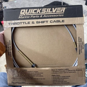 NOS BOAT QUICKSILVER THROTTLE & SHIFT CABLE/20 896143a20' - Picture 1 of 3