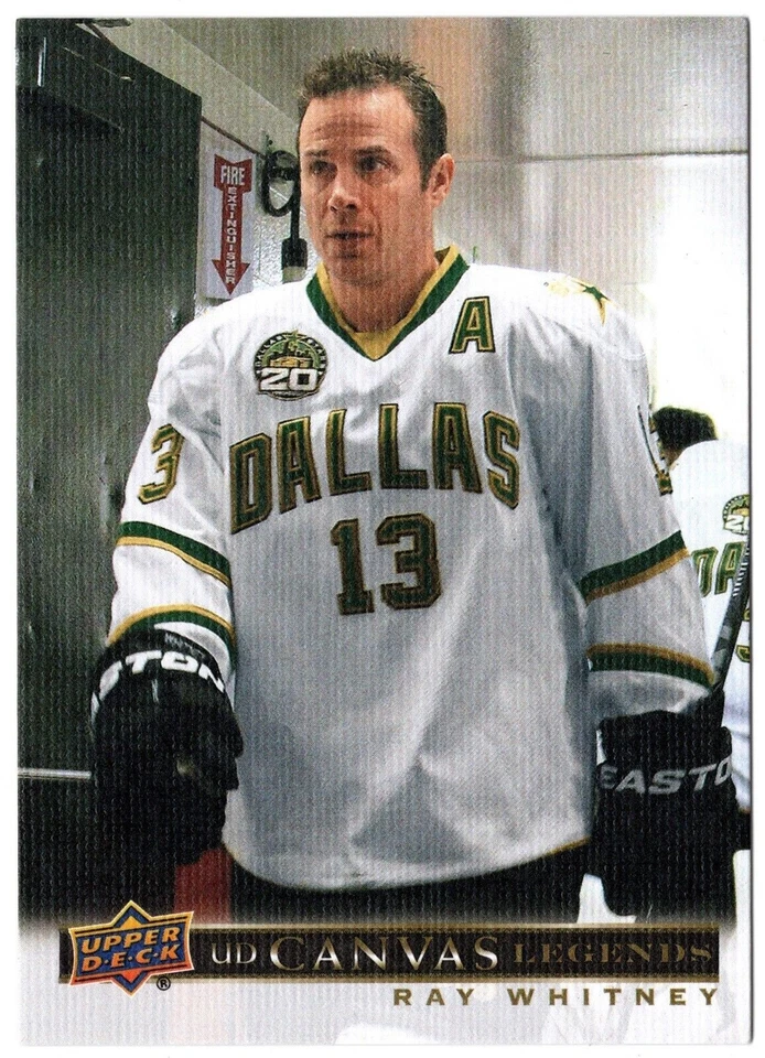 2020-21 Upper Deck SP Signature Edition Legends UD Canvas RAY WHITNEY #C-2 Stars - Image 1 of 1